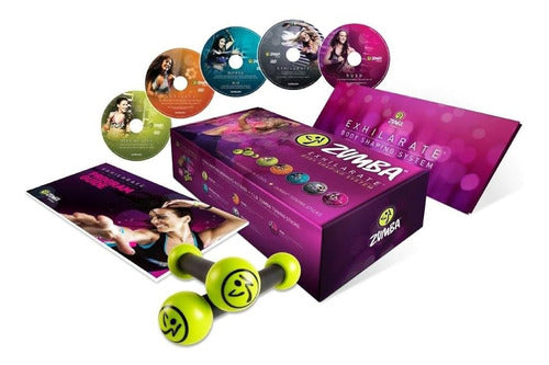 Zumba Entrena Zum Fitness Sistema De Modelado Corporal 7 DVD 0