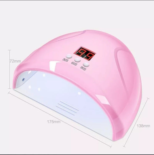 UV LED Nail Lamp 36W for Semi-Permanent Gel Nails Sculpted 1