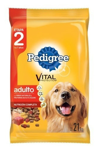 Comida Perro Pedigree Adulto 9k Carne + Galletitas 0