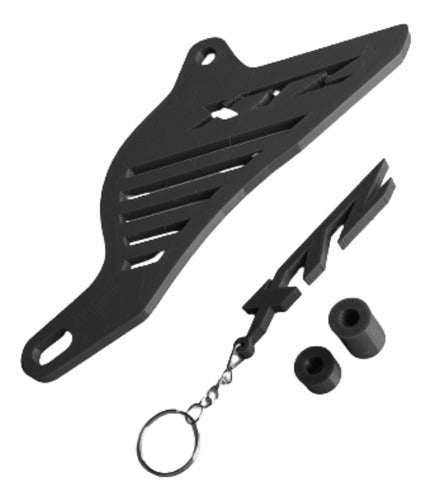 Createch Yamaha XTZ 250 Chain Cover + Free Keychain 6