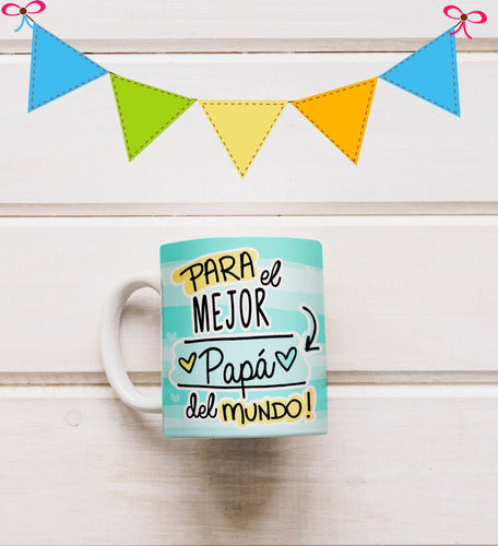 Imágenes Vectoriales Plantillas Diseños: Father’s Day Mug Designs Vector Templates 6