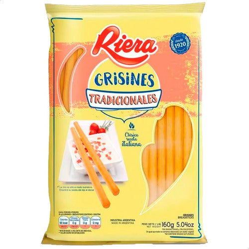 Riera Traditional Breadsticks Pack of 12 Units - Best Price 1