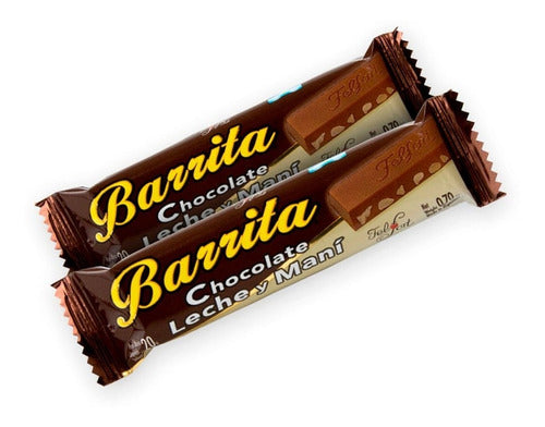 Felfort Barrita Chocolate & Mani Pack X 24un - Cioccolato 1