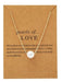 Collar with Pendant for Women, Pearls of Love 1