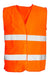 Reflective Regulatory Vest for Road Safety Motorcycle License Plate 1