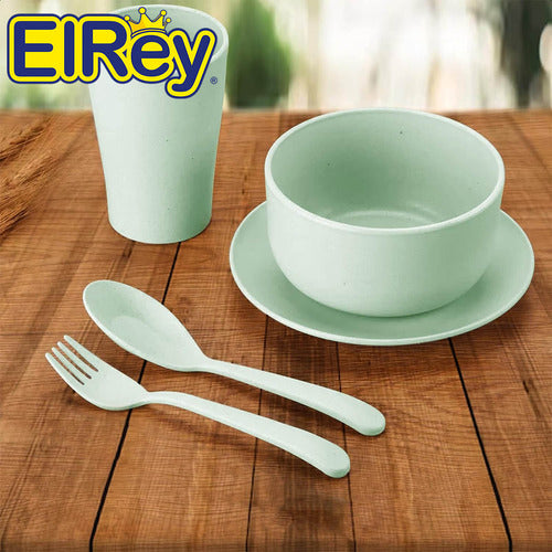 By El Rey Eco-Friendly School Snack Set - Bowl Cup 6