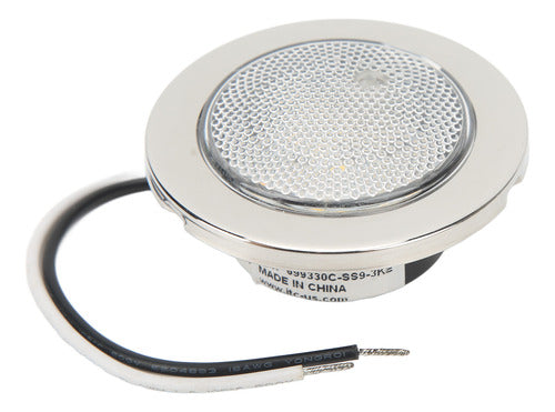 Teto De Barco 3 Polegadas 12v Led Dome Round Ip66 Waterproof 3