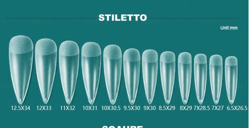 Mely Soft Gel Tips Matte X 120 Un. 3