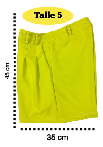 SASTRERO Bermuda Short Corte Sastrero Mujer 6