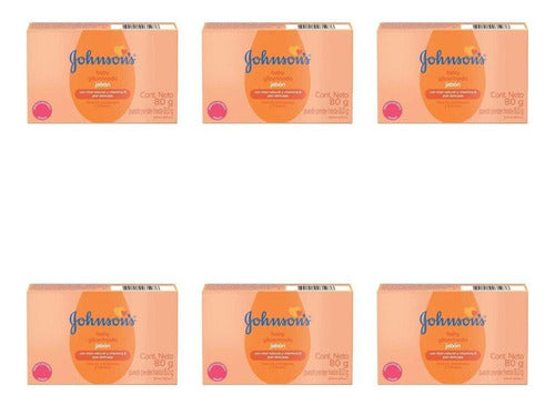 Pack X6 Jabón Johnson Baby Glicerina 80 Gr 0