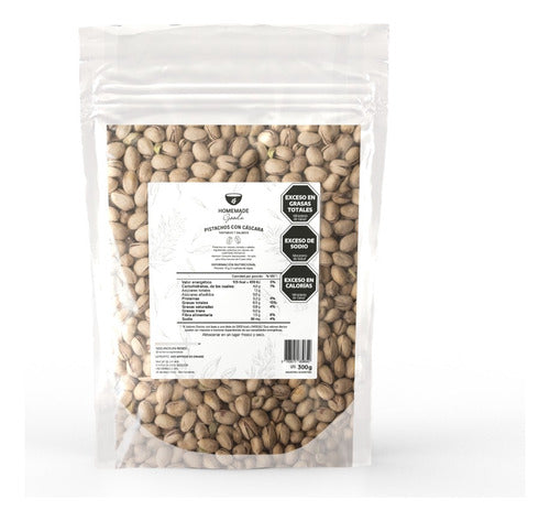 Salted Roasted Pistachios with Shell 300g 0