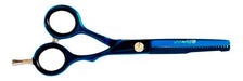 Style.Cut Professional Haircutting Cobalt Scissors Kit 5.5" Cutting 5.5" Thinning Comb 3c 9