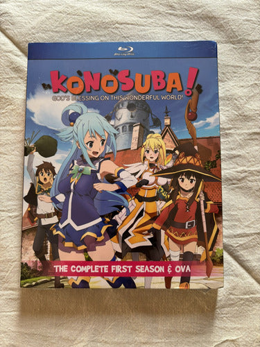 Konosuba Blu-ray Temporadas 1 Y 2 Sellado Entrega Inmediata 1