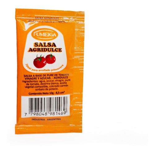 Fumeiga Sweet and Sour Sauce Sachet 10g x 500 Units 0