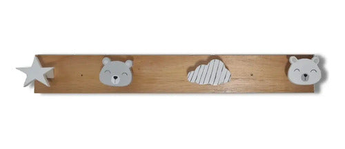 Laura Suárez Children's Wooden Animal Hanger for Kids' Bedroom 1