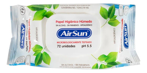 Airsun Papel Higienico X72 Unid. Con Tapa 2