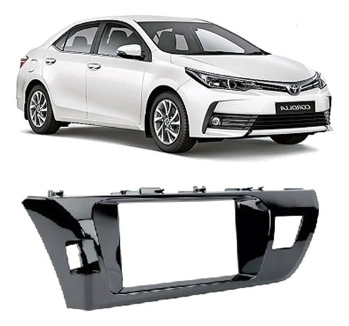 Toyota Marco Frente Adaptador Corolla 2015 - 2017 2 Din 0