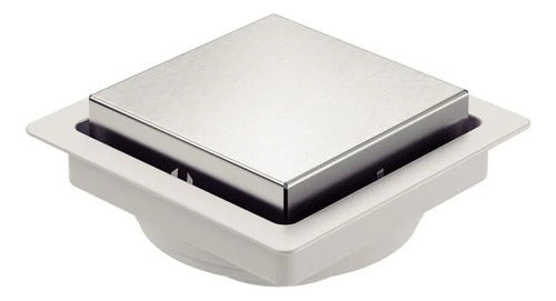 Rejilla Receptáculo Desagüe 10x10 Tramontina Tapa Inox 304 0