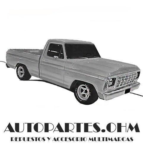 Ford Cilindros Puertas Pick-up F-100 74 Al 77 X2 Puertas 3