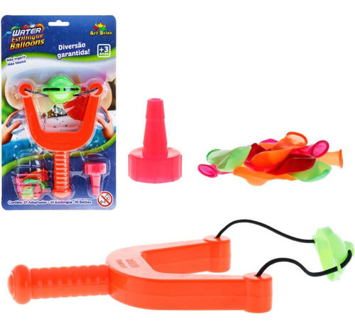 Brinquedo Diverso Water Balloon Estilingue - 10 Bexigas 2