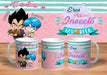 Animefan_ar Dragon Ball Enamorados Burma Goku Insecto Plastic Mug 1