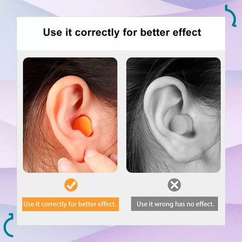 Burdah Ear Plugs - Hearing Protection x 2 Units 2