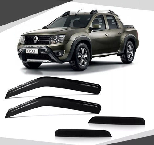 Goteros Deflector De Lluvia Renault Duster Oroch 2011/ 0