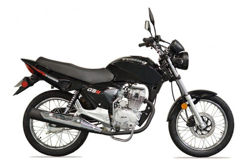 Guardabarros Delantero Negro Yumbo Gsii Yumbo Gs2 Motomel S2 1