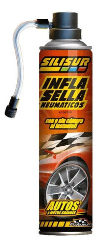 Silisur Inflator Sealer Tires Car 300g Agile Corsa Ka 0