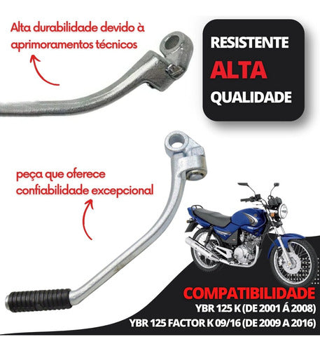 Pedal Partida Ybr 125 2000 A 2008 Factor 125 K Mod Original 1