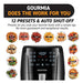 Gourmia 6-Quart Digital Air Fryer Oven 3