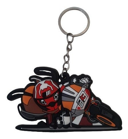 Burdah Valentino Rossi F1 Moto Keychain 0