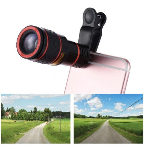 Toptecnouy 12x Zoom Lens for iPhone, Samsung, Sony, Huawei, Xiaomi 1