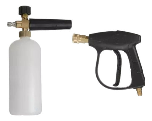 AUTOESTILO Foam Cannon Gun + Snow Trigger for Car Washing 1