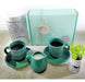 Handcrafted Ceramic Breakfast Set Gift Box Artisanal Crafted Cups Kit Kvjp063 27