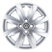14-Inch Volkswagen Gol Power 2010-2013 Logo Wheel Cap 0