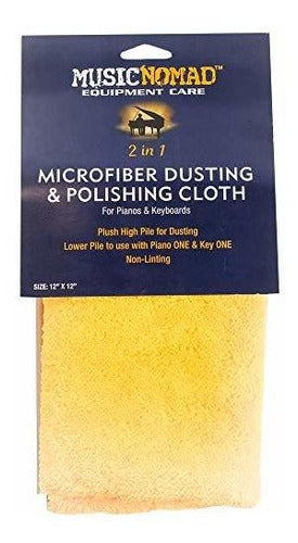 MusicNomad MN230 Microfiber Dusting and Polishing Cloth 0