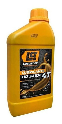 Lüsqtoff Aceite Lubricante Motores 4T 1L HD SAE30 ACL4T1000 0