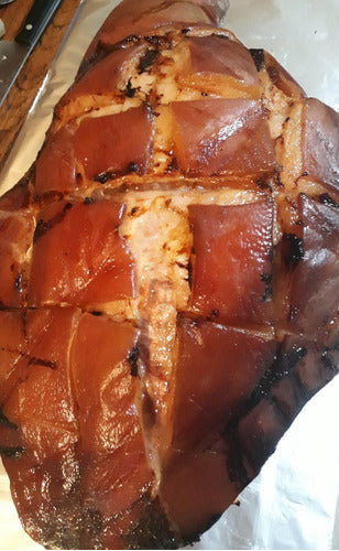 Micasamiparrilla Pernil De Cerdo Jamón 20/25 Pers+ 100 Panes 4 Sals 6