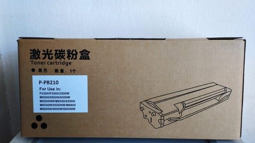 Toner Comp Pb-210 Para Pantum P2200 P2500 P2500w M6550 M6600 1