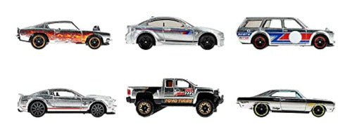 Hot Wheels Zamac - Multipacks De 6 Autos De 0