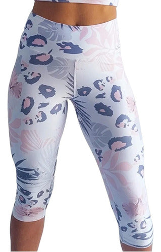 Ialo Sublimated Capri Leggings for Women 0