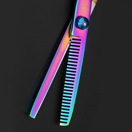 FARRAY Hair Thinning Shears 6.5" Stainless Steel Aurora 2