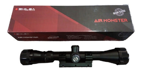 Shilba Air Monster 3-9x40 Scope with Mount for Rifle 1