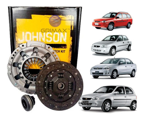 Kit De Embrague Johnson Chevrolet Corsa Ii 1.6l 8v Año 2007 0