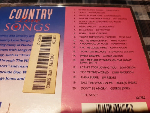 Country Love Song - Compilado - Cd Importado 3