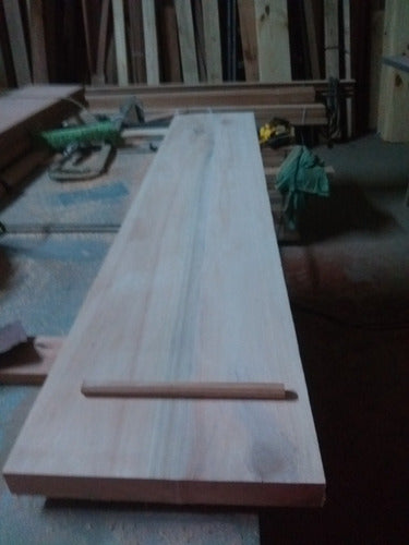 Eucalyptus Grandis Wood Breakfast Countertop 1m x 0.50m 7