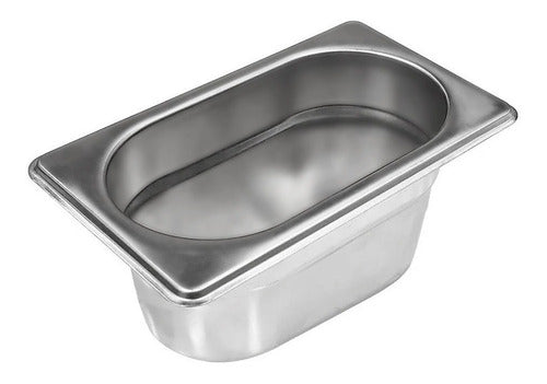 Master Gastronomic Tray GN 1/4 X 10 cm Stainless Steel 0