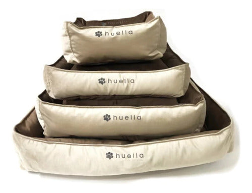 Huella Reversible Dog Basket Bed Size 3 59x55cm 4