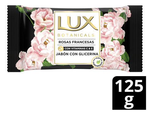 Pack Jabón Glicerina Barra Lux Botanicals Rosas 125 Gr 3